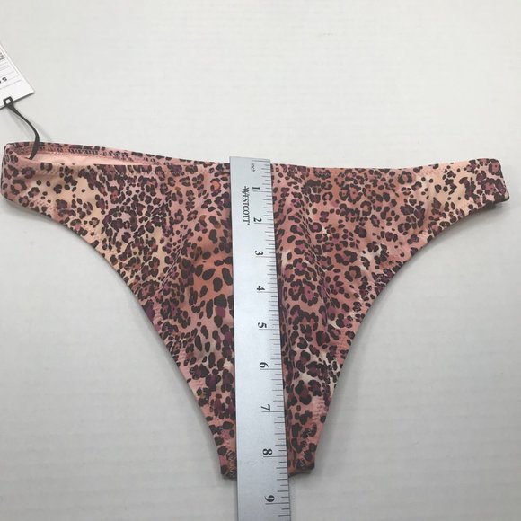 Shade And Shore Women's Size Small 4-6 High Leg Extra Cheeky Bikini Swim Bottom - Picture 8 of 8
